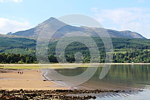 Goat Fell and Brodick Bay, Isle of Arran, Scotland