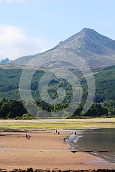 Goat Fell and Brodick Bay, Isle of Arran, Scotland