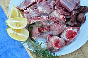 Goat`s Kid`s Meat