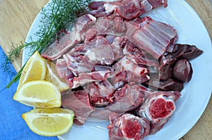 Goat`s Kid`s Meat