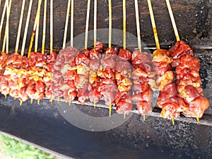 Goat Satay tastes delicious and nutritious
