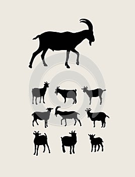 Goat Silhouettes
