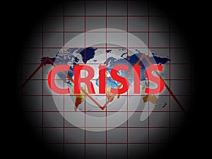 Global crisis photo