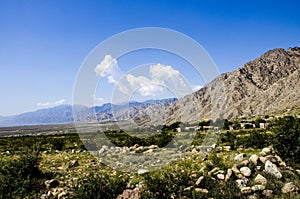 Gobi Desert and Helan Mountains