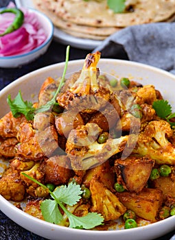 Gobi masala- spicy cauliflower curry