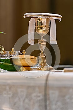 The Goblet during the Eucharist