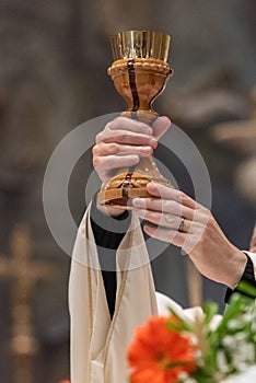 The Goblet during the Eucharist