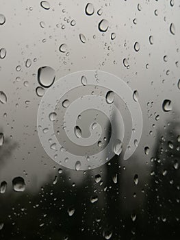 Gocce drops pioggia photo