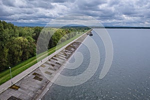 Goczalkowice Reservoir in Poland