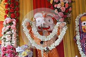 God Balaram being worshipped, India