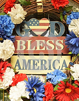 God Bless America Sign