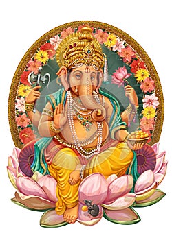 God Ganesha.