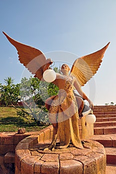 The god hold lighting