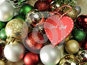 God Jul - a Norweigan greeting Merry Christmas