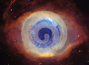Los dioses ojo (espiral nebulosa) 