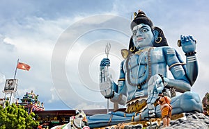 God Shiva statue at Hindu temple in Trincomalee, Sri Lanka