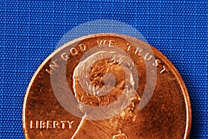 In God We Trust from the penny