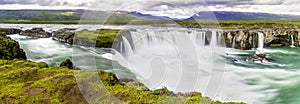 Godafoss, a beautiful waterfall