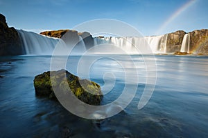 Godafoss waterfalls in Iceland