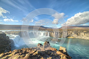 Godafoss Waterfalls, Iceland