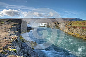 Godafoss Waterfalls, Iceland