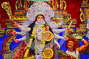 Goddess Durga: Durga Puja is the one of the most famous festival celebrated in West Bengal, Assam, Tripura