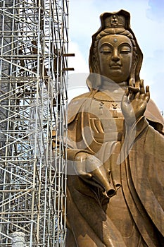 Goddess of Mercy Statue under Construction photo