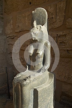 Goddess Sekhmet statue