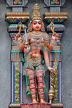 Goddess at Sri Maha Mariamman