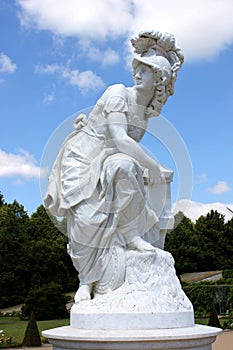 Goddess statue in Schwetzingen