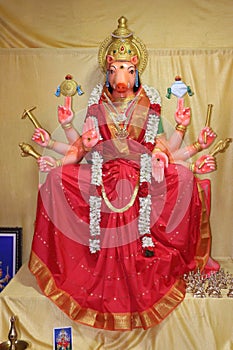 Goddess Varahi Amman idol