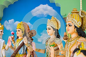 Gods of Hinduism Is worshiped by the Indians.