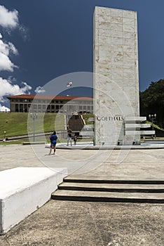 Goethals memorial and Canal Administration offices Panama City