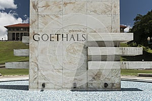 Goethals memorial, Panama City, Panama