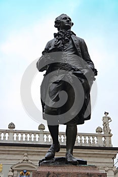 Goethe Denkmal in Leipzig photo