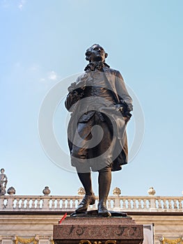 Goethe Denkmal Leipzig photo