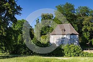 Goethe garden house at the Park an der Ilm