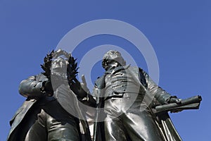 Goethe monument Weimar