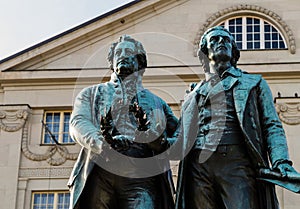 Goethe and Schiller Monument