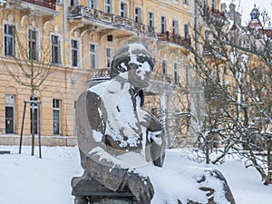 Goethe Square in Marienbad