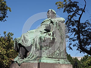 Goethe statue in Vienna