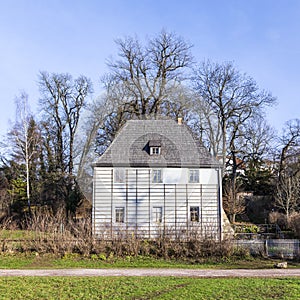Goethes Garden House at Park an der Ilm in Weimar, Germany