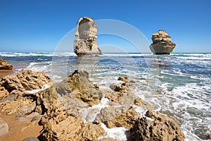 Gog and Magog, Gibson Steps beach, Great Ocean Road, Victoria, Australia