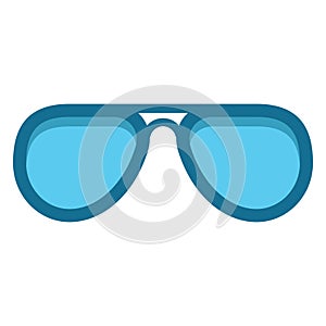 Goggles Vector icon which can be easily modified or edit