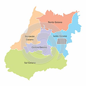 Goias State regions
