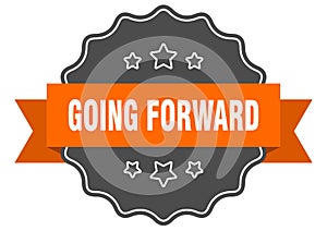 going forward label