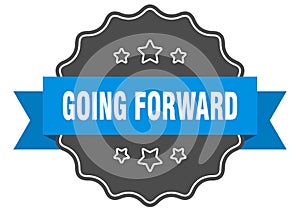 going forward label