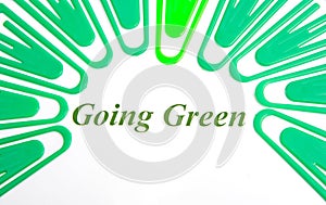 Going green; logo ?