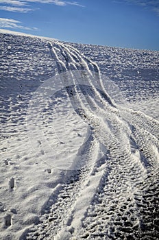 Going Off Roading in the Snow