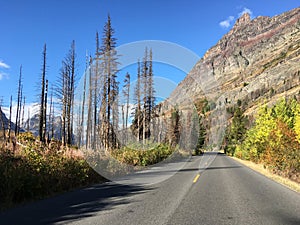 Going to the sun road, Glacier National Park